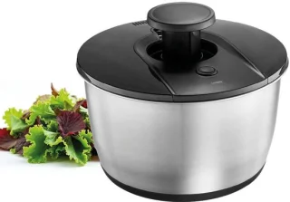 Salade centrifuge 5 liter zilver