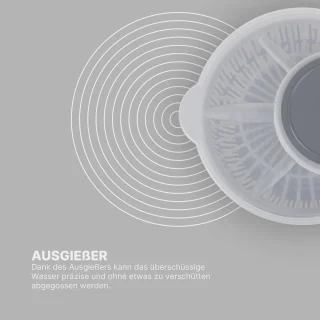 Saladecentrifuge 2,7 L