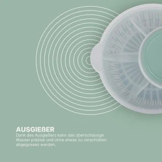 Saladecentrifuge 2,7 L