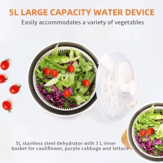 Saladecentrifuge RVS 5 L