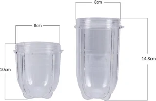 Sapcentrifuge accessoirebeker – hoge/korte cup