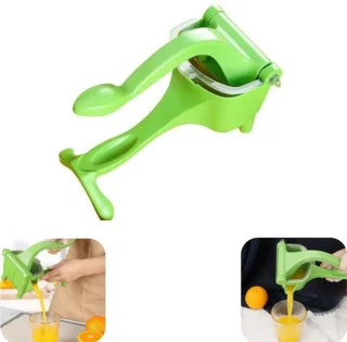 Sapcentrifuge - citruspers - handmatige sapmaker - tomatensapmaker (groen, 22*10cm)
