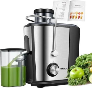 Sapcentrifuge Fruittester Juicer zilver
