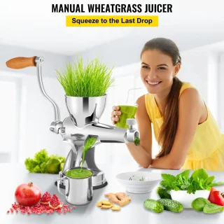 Sapcentrifuge handmatige tarwegras juicer 8,6cm