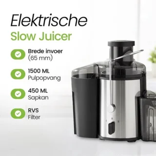 Wat vinden we goed aan de Sapcentrifuge Juicer 500W