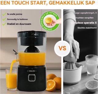 Wat vinden we goed aan de Sapcentrifuge Juicer - Zwart