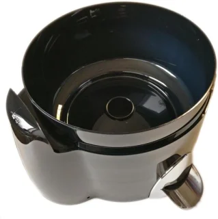 Sapcentrifuge vervangende kom - roestvrijstalen mes - zwart - 0,68 kg
