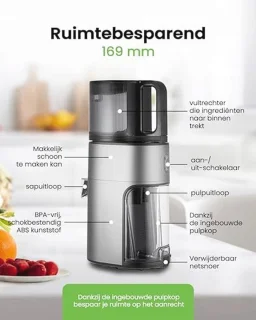 Sapcentrifuge voor fruit en groenten