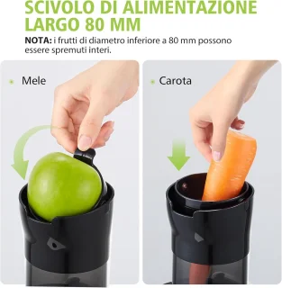 Sapcentrifuge voor groenten en fruit