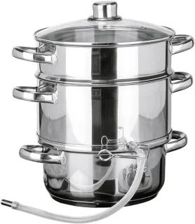 Robuuste sapextractor voor dagelijks vers sap: degelijk, veilig en veelzijdig