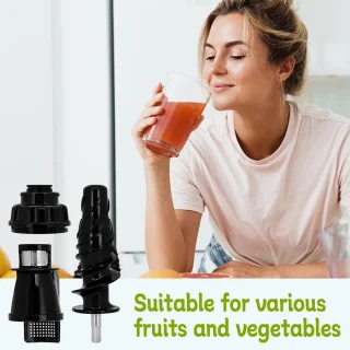 Sapextractor onderdelen set vervangende schroef en filter voor Omega juicer NC900HDC en NC800HDS