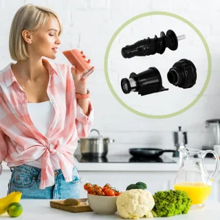 Sapextractor onderdelen set vervangende schroef en filter voor Omega juicer NC900HDC en NC800HDS