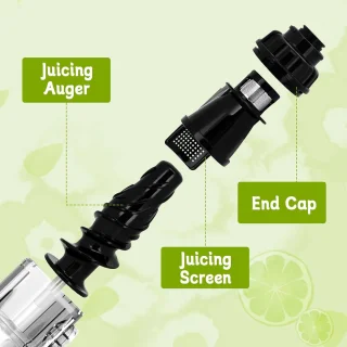 Sapextractor onderdelen set vervangende schroef en filter voor Omega juicer NC900HDC en NC800HDS