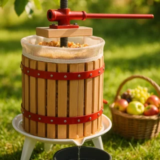 Sapfilterzak voor fruitpers - wit - 12 liter