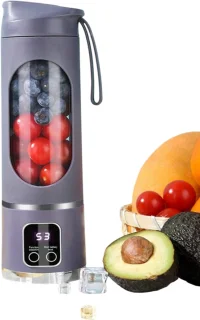 S&E Mini Juicer USB Oplaadbaar Paars