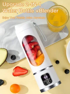 S&E Mini Juicer USB Oplaadbaar Paars