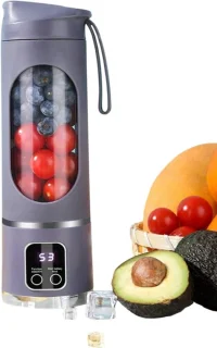 S&E Mini Juicer USB Oplaadbaar Paars