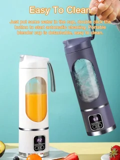S&E Mini Juicer USB Oplaadbare Blender Groen
