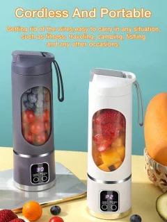 S&E Mini Juicer USB Oplaadbare Blender Groen