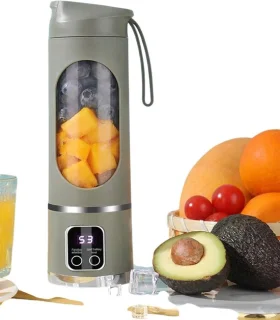S&E Mini Juicer USB Oplaadbare Blender Groen