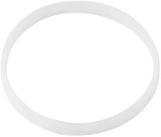 Set van 4 witte rubber o-ringen 10cm voor juicer en blender