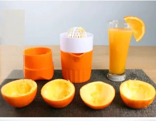Sinaasappelsapmaker - Tweedelige handmatige fruitpers