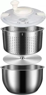 Slacentrifuge 6 L - zilverkleurig