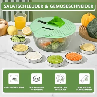 Slacentrifuge en Groentesnijder