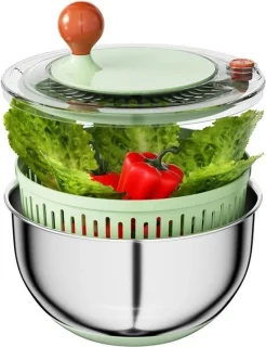 Slacentrifuge RVS groente droger