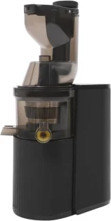 Slow juicer sapcentrifuge zwart