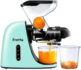 Slow juicer van roestvrij staal 200 W