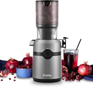 Slowjuicer 200W 1 liter grijs