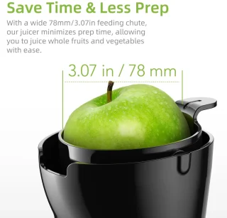 Slowjuicer 78mm 200W 40-65RPM