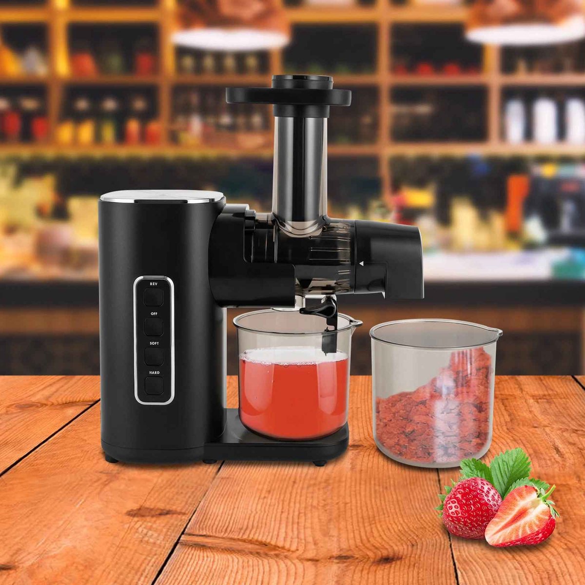 Wat vinden we goed aan de Slowjuicer Elektrisch Sapcentrifuge Grote Capaciteit