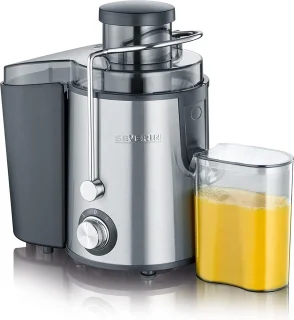 Slowjuicer Groenten en Fruit Zwart met Pulpcontainer