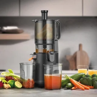 Slowjuicer Groenten- en Fruitpers BPA-vrij met Pulpcontainer