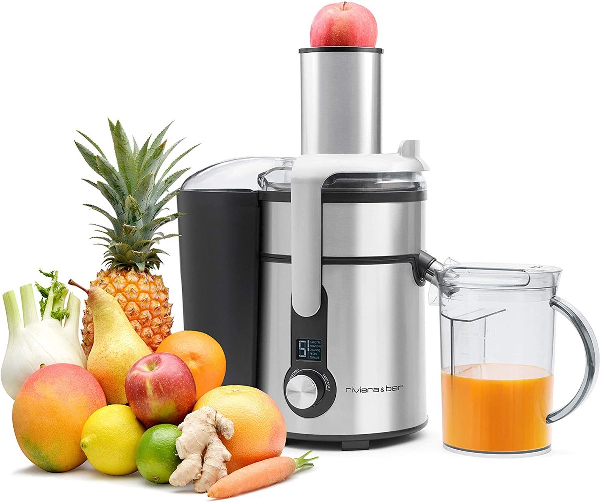 De Slowjuicer Horizontaal voor Groente en Fruit in één oogopslag