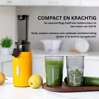 Slowjuicer Juice Maker - Geel