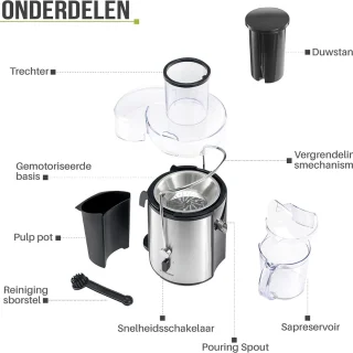 Slowjuicer Juicer Sapcentrifuge Groenten en Fruitpers