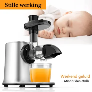 Slowjuicer Sapcentrifuge 2 Snelheden Omkeerfunctie