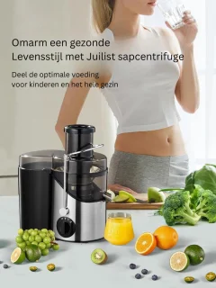 Slowjuicer Sapcentrifuge 3 Instellingen Met Reinigingsborstel