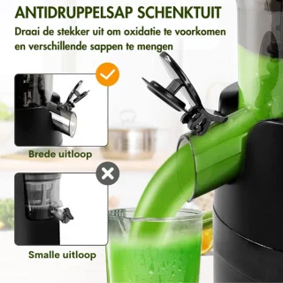 Slowjuicer Sapcentrifuge 600ml 200W