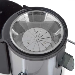 SlowJuicer Sapcentrifuge 600ml Zilver