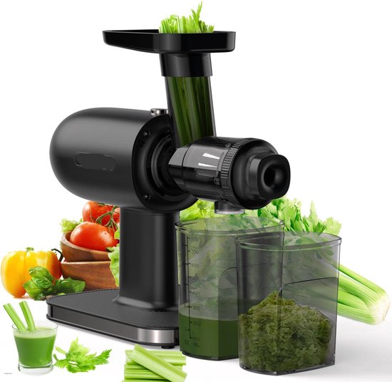 Slowjuicer Sapcentrifuge Cold Press Zwart review