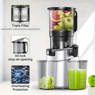 Slowjuicer – Sapcentrifuge – Zwart