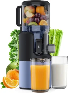 Slowjuicer sapcentrifuge - zwart