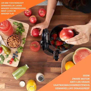 Slowjuicer XL Elektrische Sapcentrifuge 1.8L