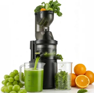 Slowjuicer zilver