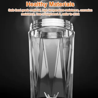 Smoothie Maker Draagbare Blender 700 ml Zwart