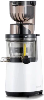 SnelShoppen - BioChef Atlas Whole Slow Juicer Tractor Wit - Verticale Slowjuicer - 250W Motor - Voor Hele Vruchten en Groenten - Smoothies, Sorbet, No
